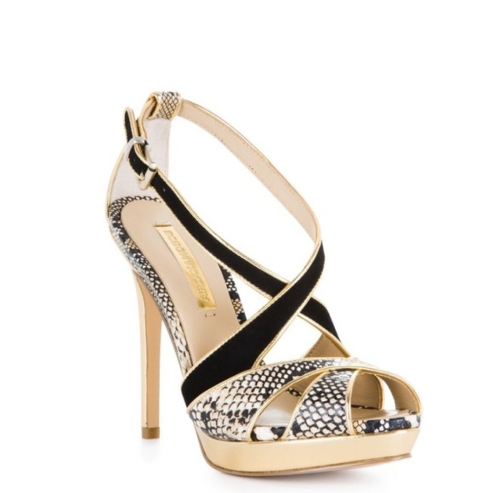 BCBG Max Azria Olinda Platform Sandals sz 7